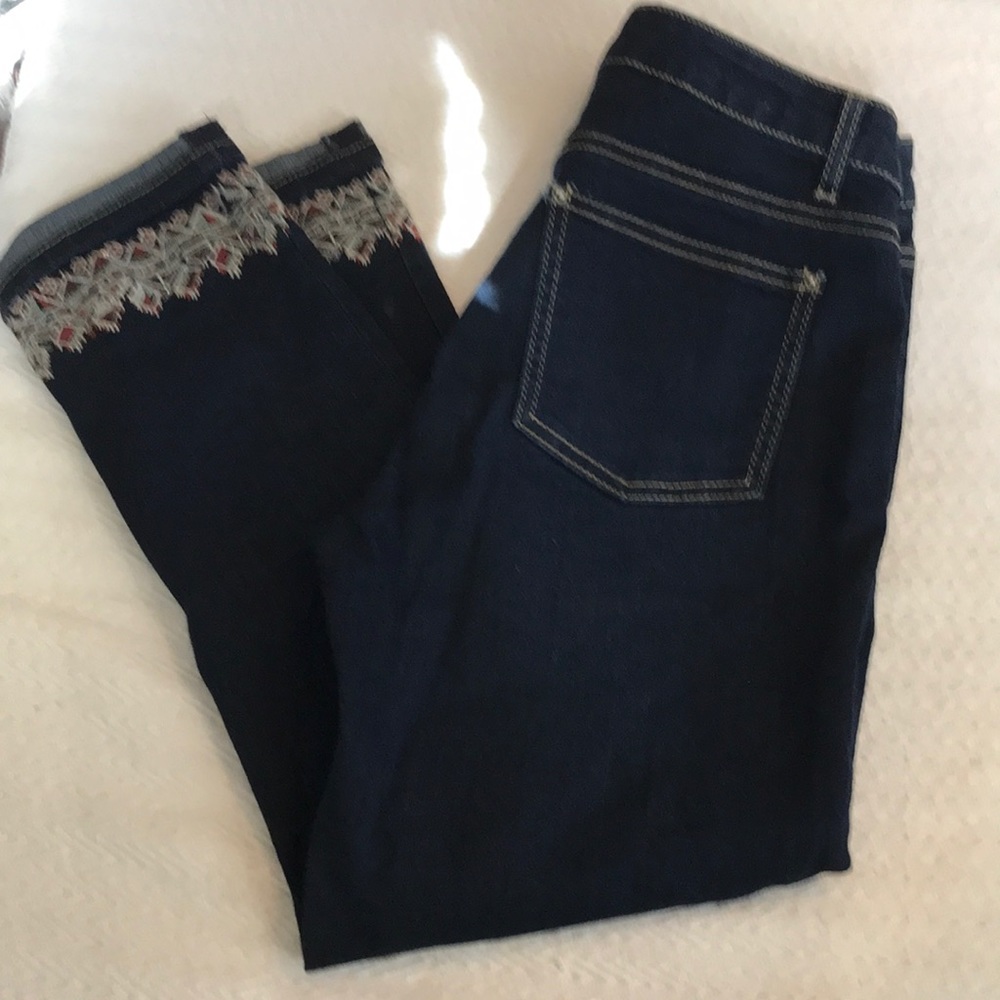 W62 crop jeans